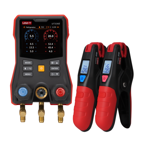 UNI-T UT336E KIT Digital Manifold Gauge Kit for HVAC